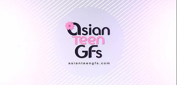  Amateur POV sex with a teen Asian girlfriend